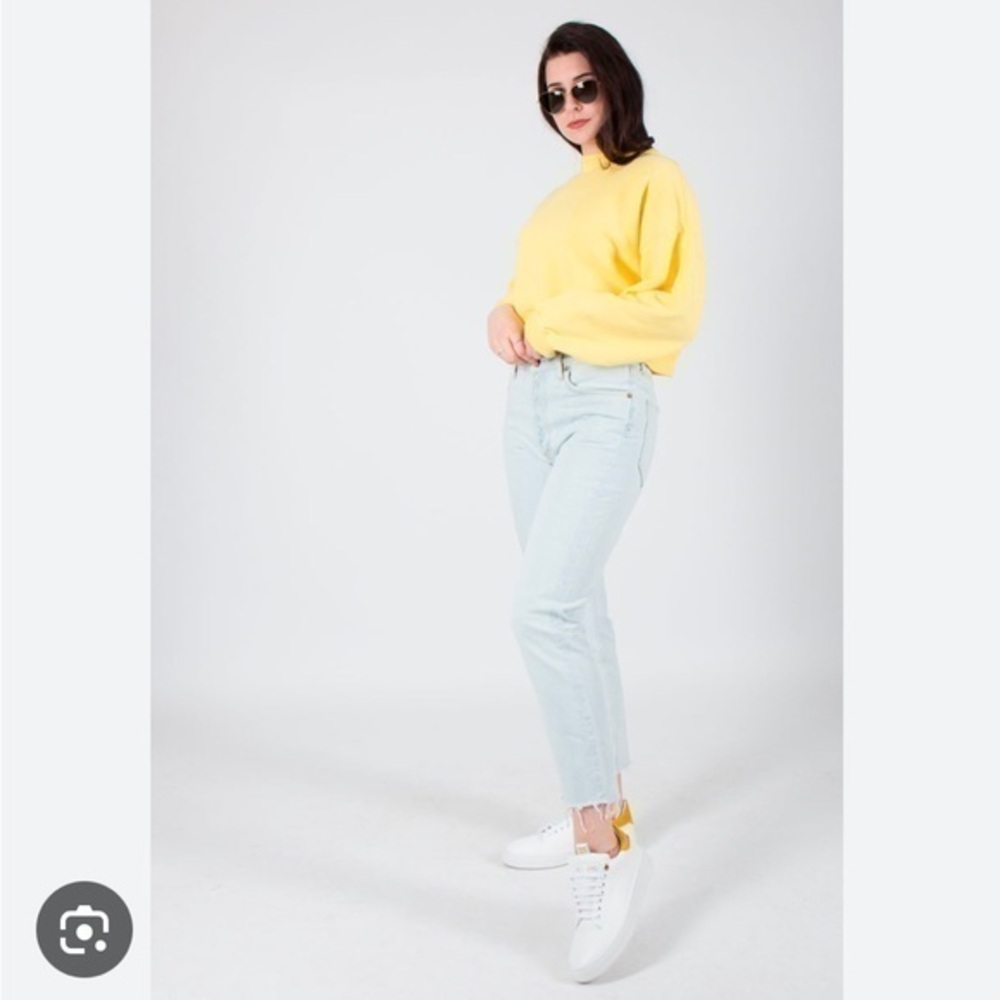 Agolde Light Blue Meadow Jamie Highrise Skinny Jeans